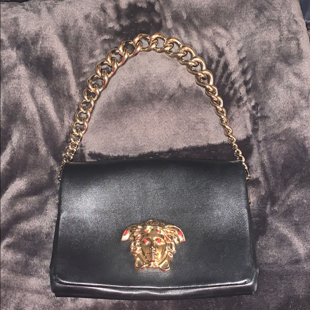 Leather Versace Bag